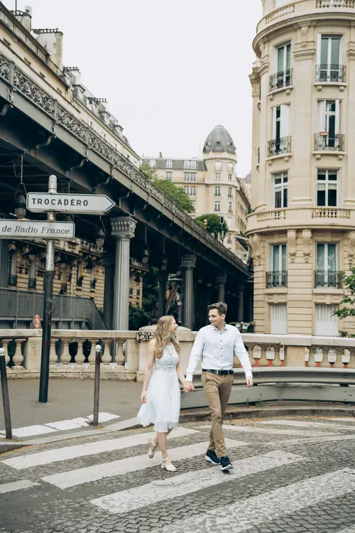 Couple photoshoot in Paris — Romance in Paris